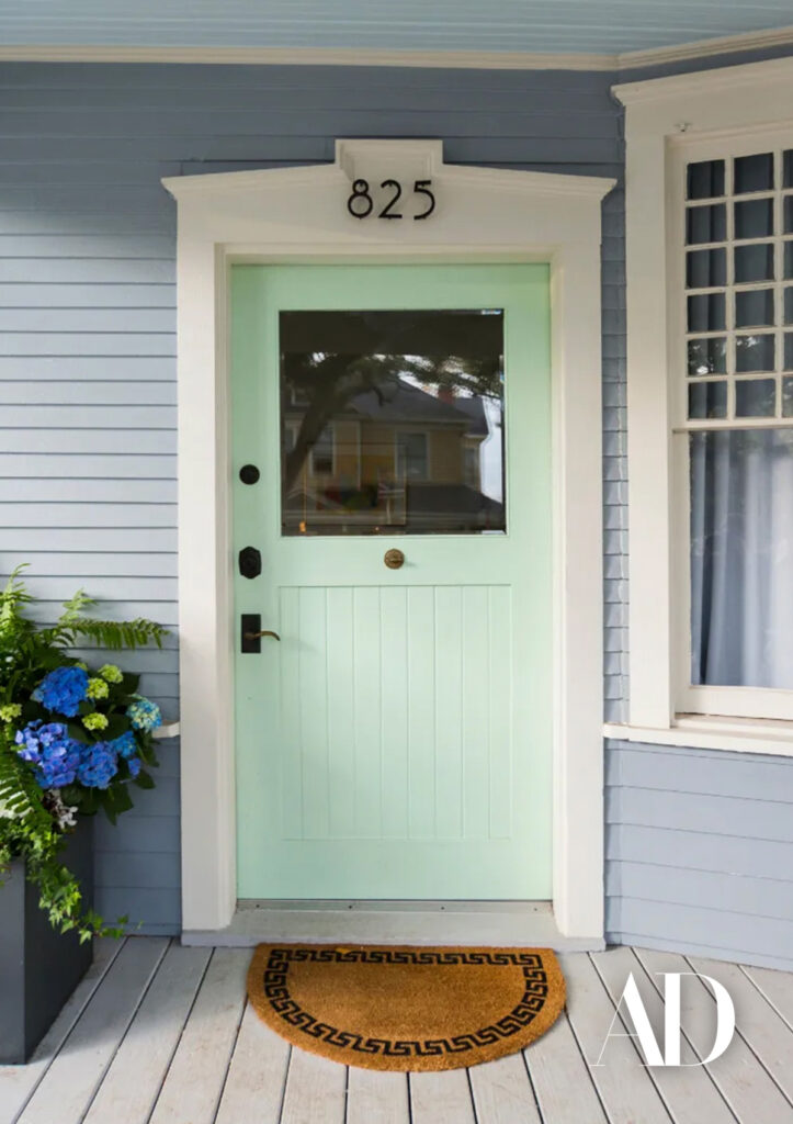 ArchitecturalDigest.com: Front Door Colors: The 25 Best Colors to Try Now | Creative Tonic Design